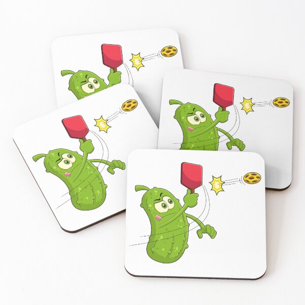 Item preview, Pickle playing Pickleball designed and sold by Coop & Company Designs.