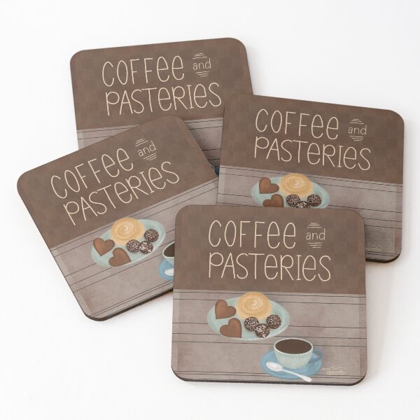 Item preview, Cafe Coffee Shop designed and sold by Ella Scott.
