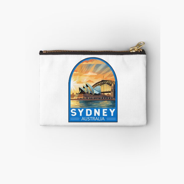 Artikelvorschau, Sydney Australien Reisekunst-Emblem entworfen und verkauft von KrisSidDesigns.