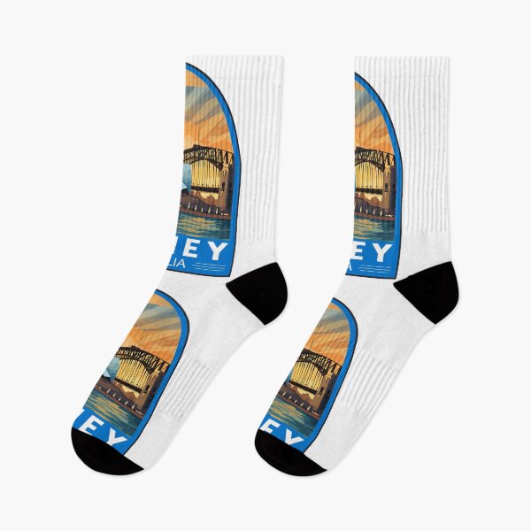 Item preview, Sydney Australia Travel Art Emblem designed and sold by KrisSidDesigns.