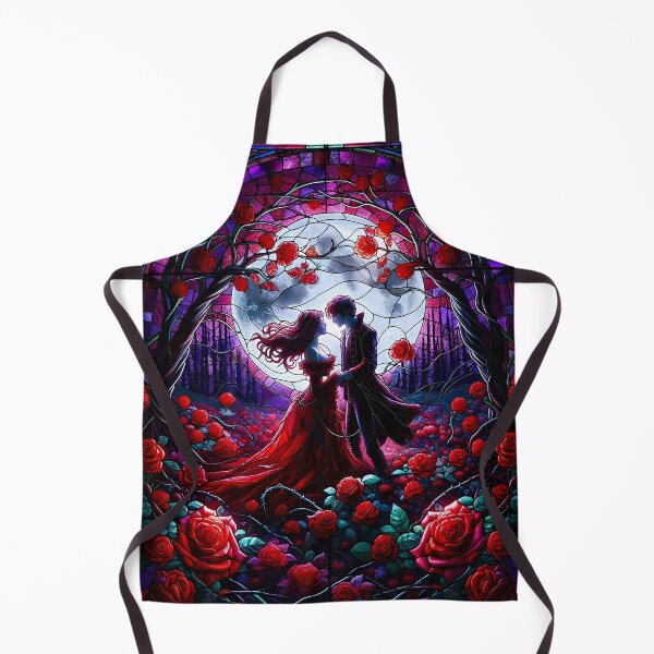 Item preview, Gothic Valentine's Stained Glass designed and sold by Truck Stop One.