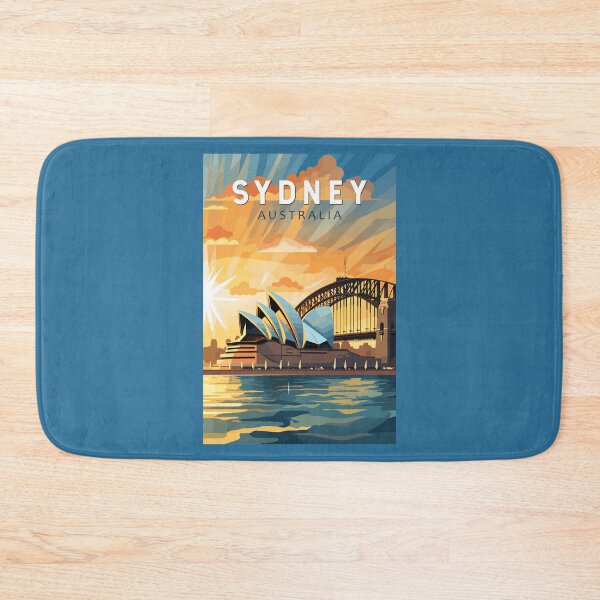 Artikelvorschau, Sydney Australien Reisekunst Vintage entworfen und verkauft von KrisSidDesigns.