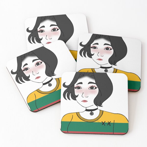 Item preview, Doomer Girl Wojak - Lithuania designed and sold by AztecaPixels.