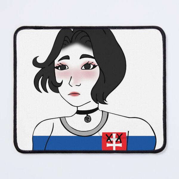 Item preview, Doomer Girl Wojak - Slovakia designed and sold by AztecaPixels.