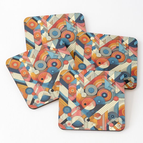 Item preview, Geometric sunset designed and sold by tipitoes.