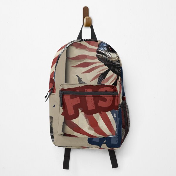 Item preview, American Flag Fishing designed and sold by JuniperusArt.
