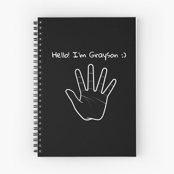 Item preview, Hello I'm Grayson my name funny boy cute designed and sold by STRAVOY.