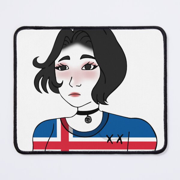 Item preview, Doomer Girl Wojak - Iceland designed and sold by AztecaPixels.