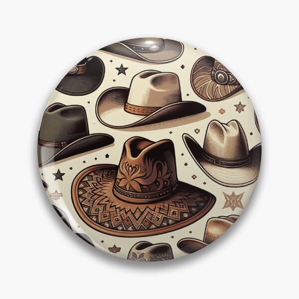 Item preview, Cowboy Hats Pattern designed and sold by Zestpond.