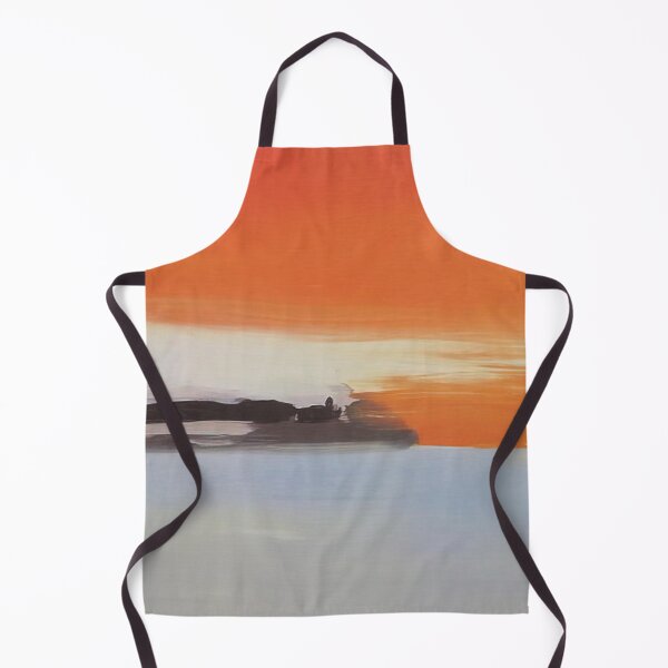 Item preview, Nicolas de Stael chemin de fer au bord de la mer soleil couchant designed and sold by NasriART.