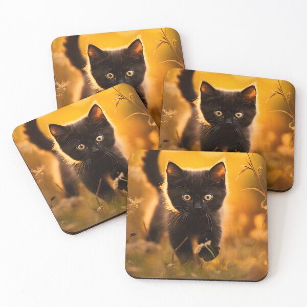 Item preview, Cute Kitten Frolicking in the Field designed and sold by Shirtastically.