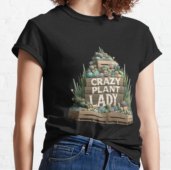 Item preview, Crazy Plant Lady designed and sold by WorldByFlowers.
