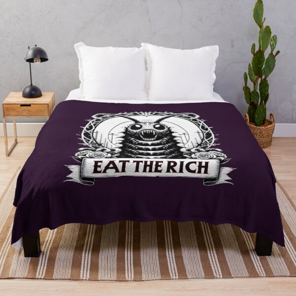 Item preview, Eat the Rich Horror Hungry Caterpillar designed and sold by ArtadoraDesignz.
