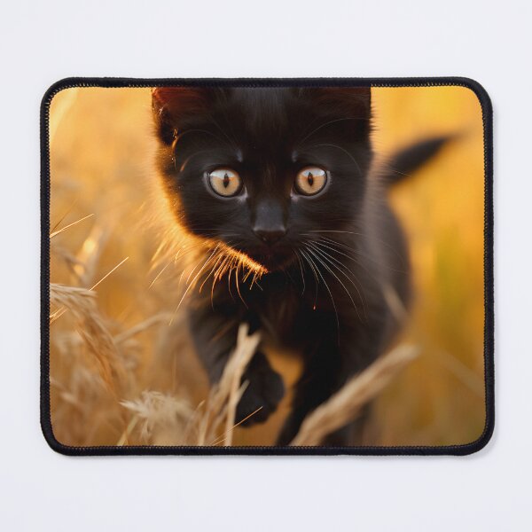 Item preview, Cute Kitten Frolicking in the Field designed and sold by Shirtastically.