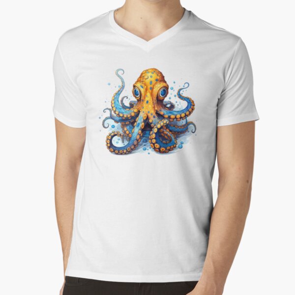 The blue-ringed octopus sogofishing t-shirt The - Depop