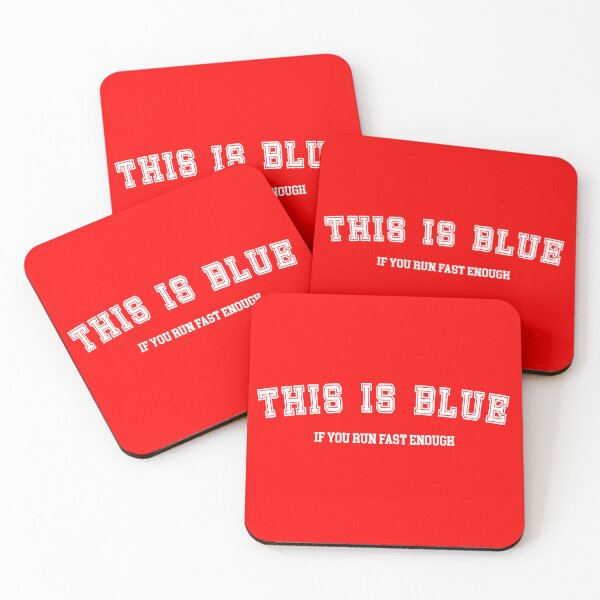 Item preview, This is blue if you run fast enough - Funny Science Physics designed and sold by CottonGarb.