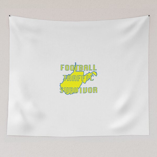 Item preview, WV Football Traffic Survivor designed and sold by TekunoTiger.