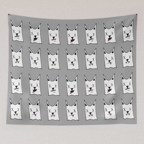 Item preview, Ghost cats designed and sold by ArtieFly.