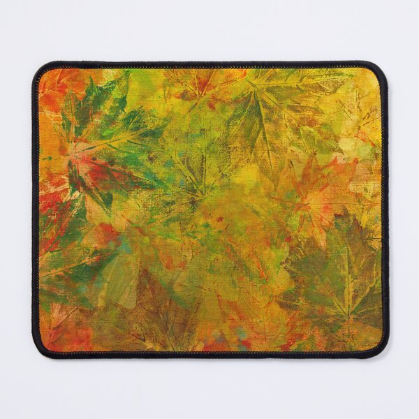 Item preview, Fall foliage abstract acrylic painting designed and sold by KarenKaspar.