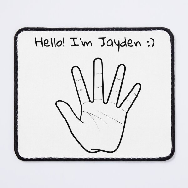 Item preview, Hello I'm Jayden my name funny boy cute designed and sold by STRAVOY.