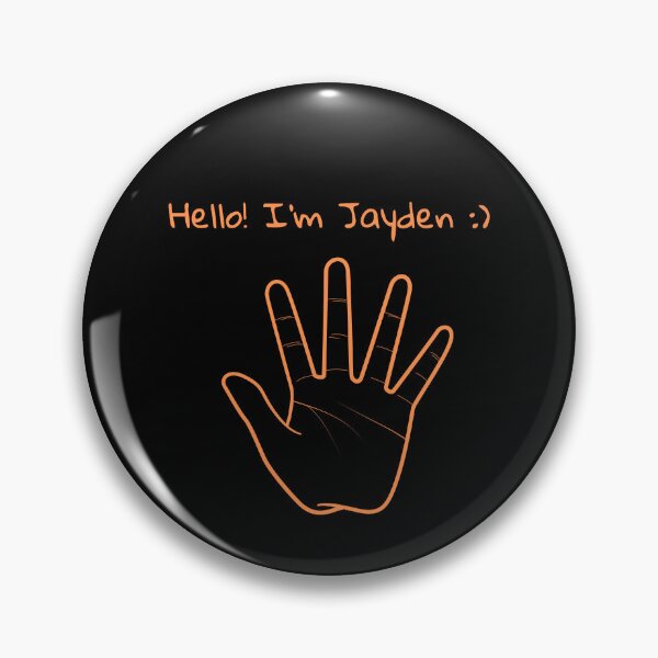 Item preview, Hello I'm Jayden my name funny boy cute designed and sold by STRAVOY.