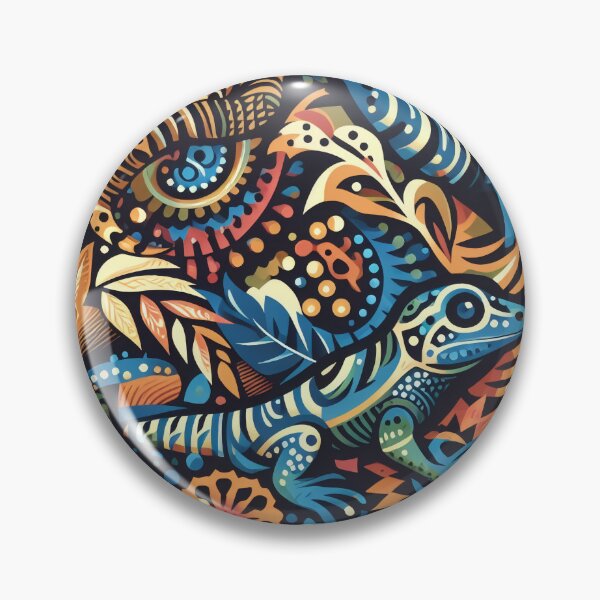 Item preview, Lizards Abstract designed and sold by tipitoes.