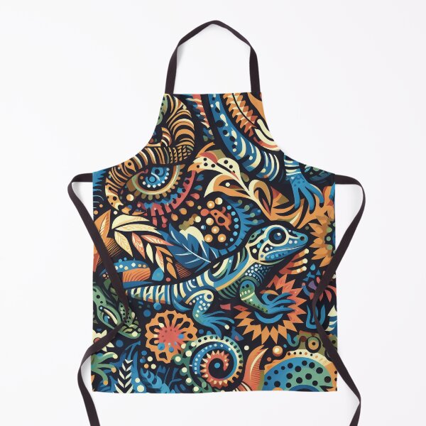Item preview, Lizards Abstract designed and sold by tipitoes.