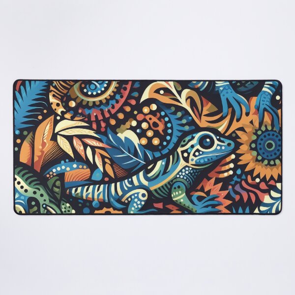 Item preview, Lizards Abstract designed and sold by tipitoes.