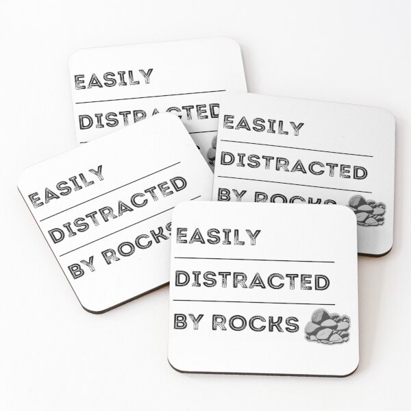 Item preview, Easili Distracted By Rocks designed and sold by Abstractionaly.