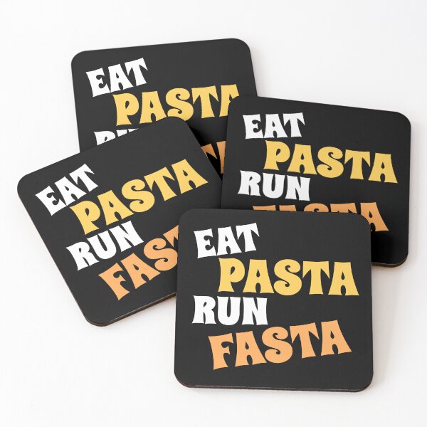 Item preview, Eat pasta run fasta designed and sold by vyascreations.