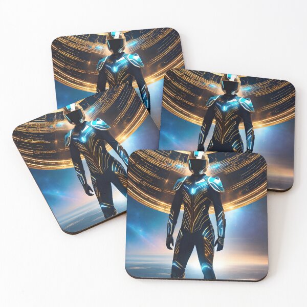 Item preview, Quantum Voyager Obsidian Enigma  designed and sold by ShePrompts.