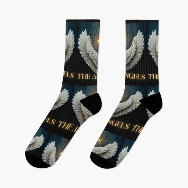 Item preview, The Angels it Los Angeles angels wings and tunel of light funny gifts designed and sold by thankful-loco.