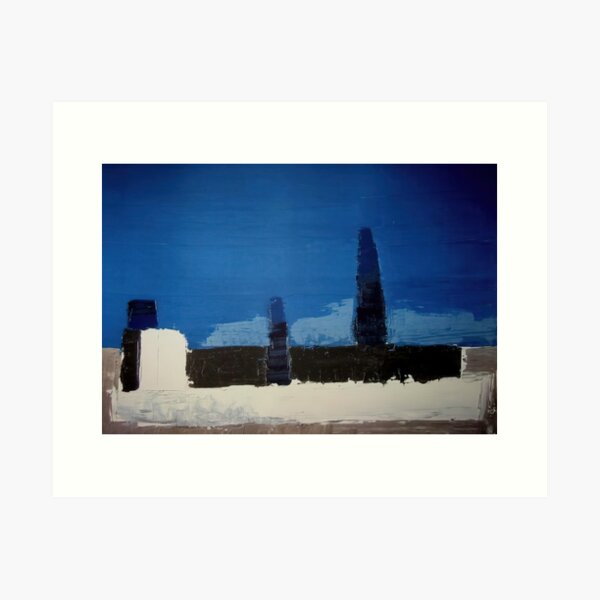 Item preview,    nicolas de stael fiesole designed and sold by NasriART.