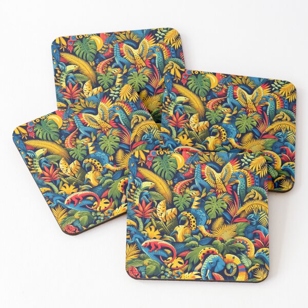 Item preview, Modern pattern jungle designed and sold by tipitoes.