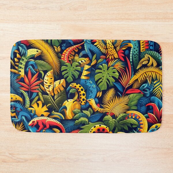 Item preview, Modern pattern jungle designed and sold by tipitoes.