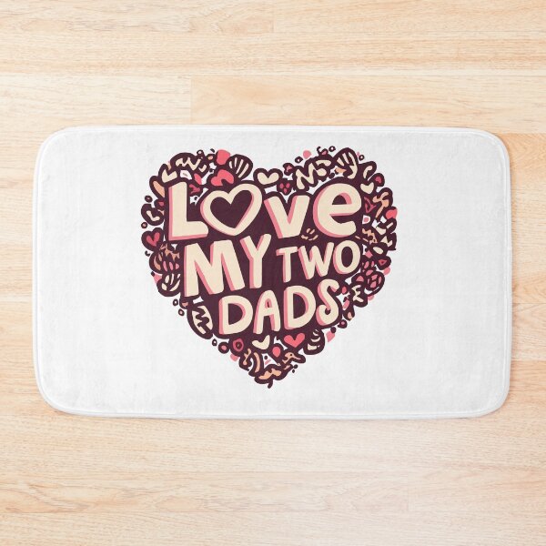Item preview, Double the Love: My Two Dads designed and sold by EmeraldeaArt.