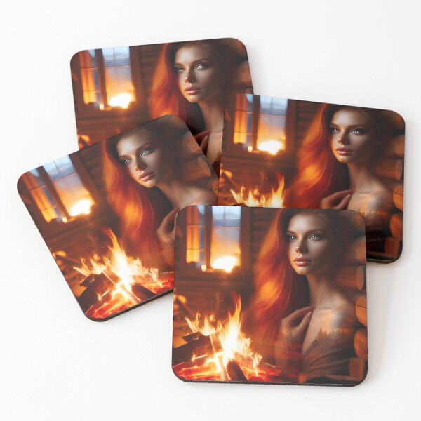 Item preview, Flame Muse designed and sold by AI-Only Creations.