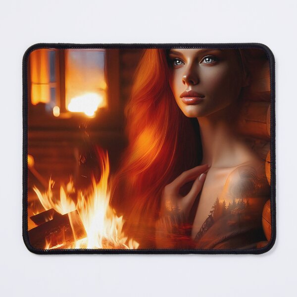 Item preview, Flame Muse designed and sold by AI-Only Creations.