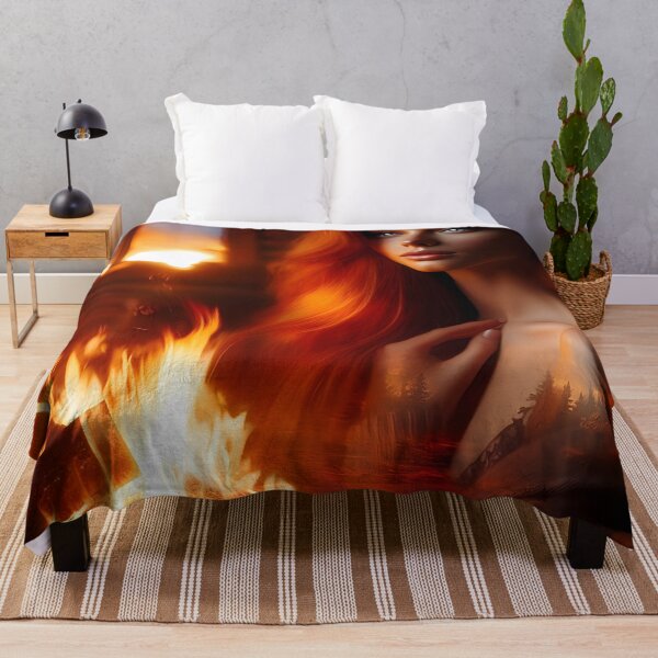 Item preview, Flame Muse designed and sold by AI-Only Creations.