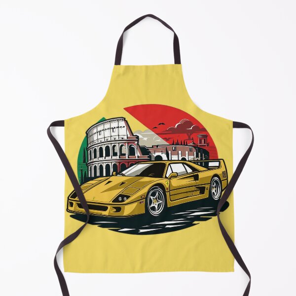 Item preview, Yellow F40 the Italian Icon designed and sold by mugooooo.