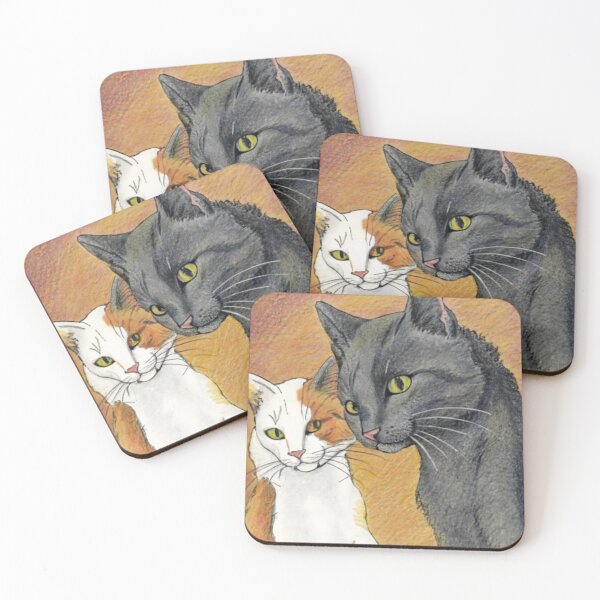 Item preview, Yin and Yang Cats designed and sold by Alexandria1928.