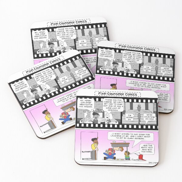 Item preview, Chief Negotiator - Pixel Counselor Comics by Eric Cooper designed and sold by PixelCounselorE.