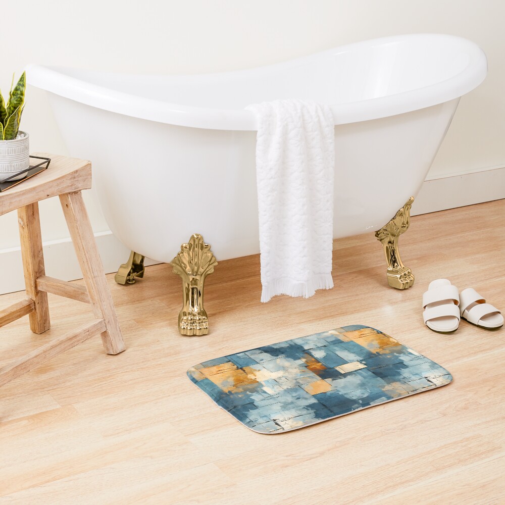 Item preview, Bath Mat designed and sold by patternicco.