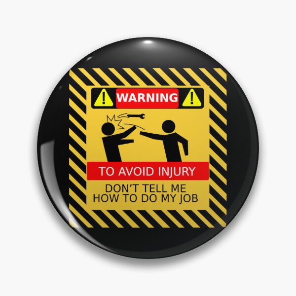 Item preview, Warrrning - Don’t Tell Me How 2 designed and sold by Mothrrr.