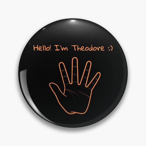 Item preview, Hello I'm Theodore my name funny boy cute designed and sold by STRAVOY.
