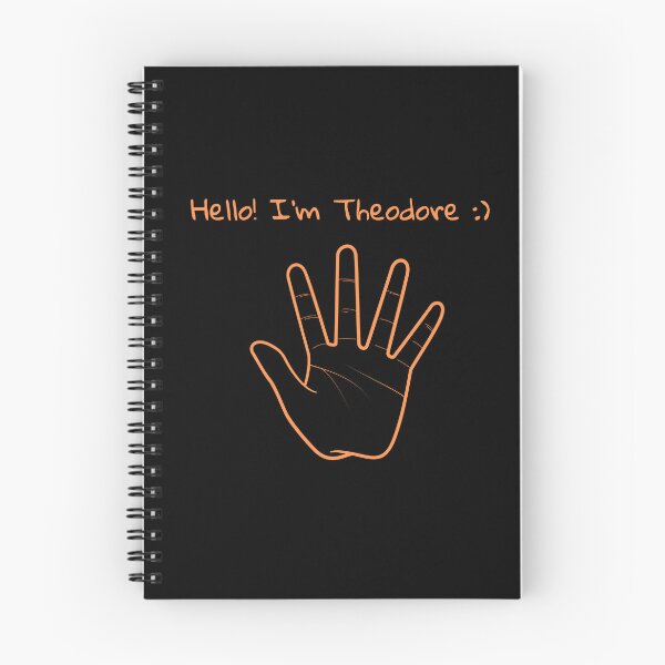 Item preview, Hello I'm Theodore my name funny boy cute designed and sold by STRAVOY.