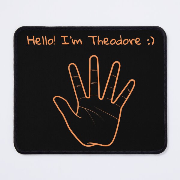 Item preview, Hello I'm Theodore my name funny boy cute designed and sold by STRAVOY.