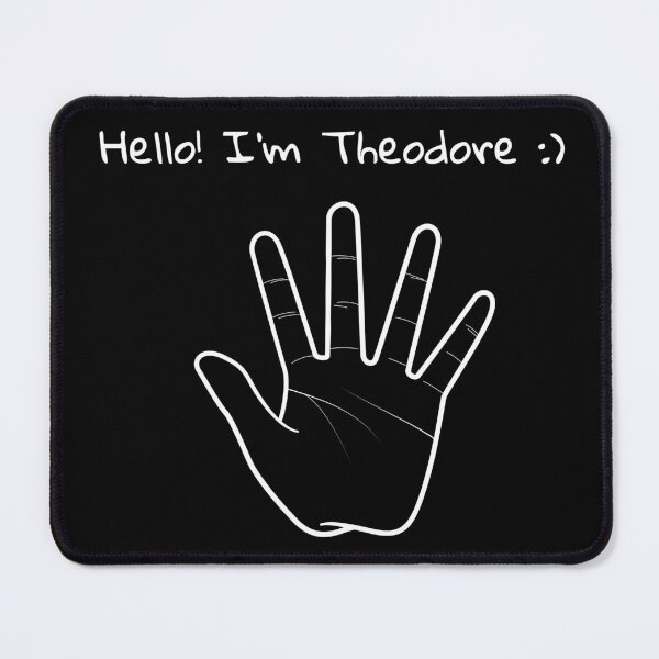 Item preview, Hello I'm Theodore my name funny boy cute designed and sold by STRAVOY.