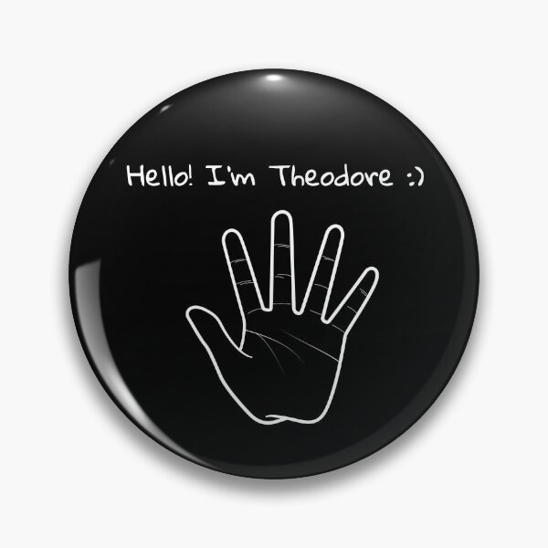 Item preview, Hello I'm Theodore my name funny boy cute designed and sold by STRAVOY.