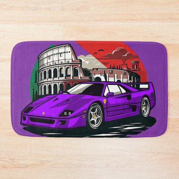 Item preview, Purple F40 the Italian Icon designed and sold by mugooooo.